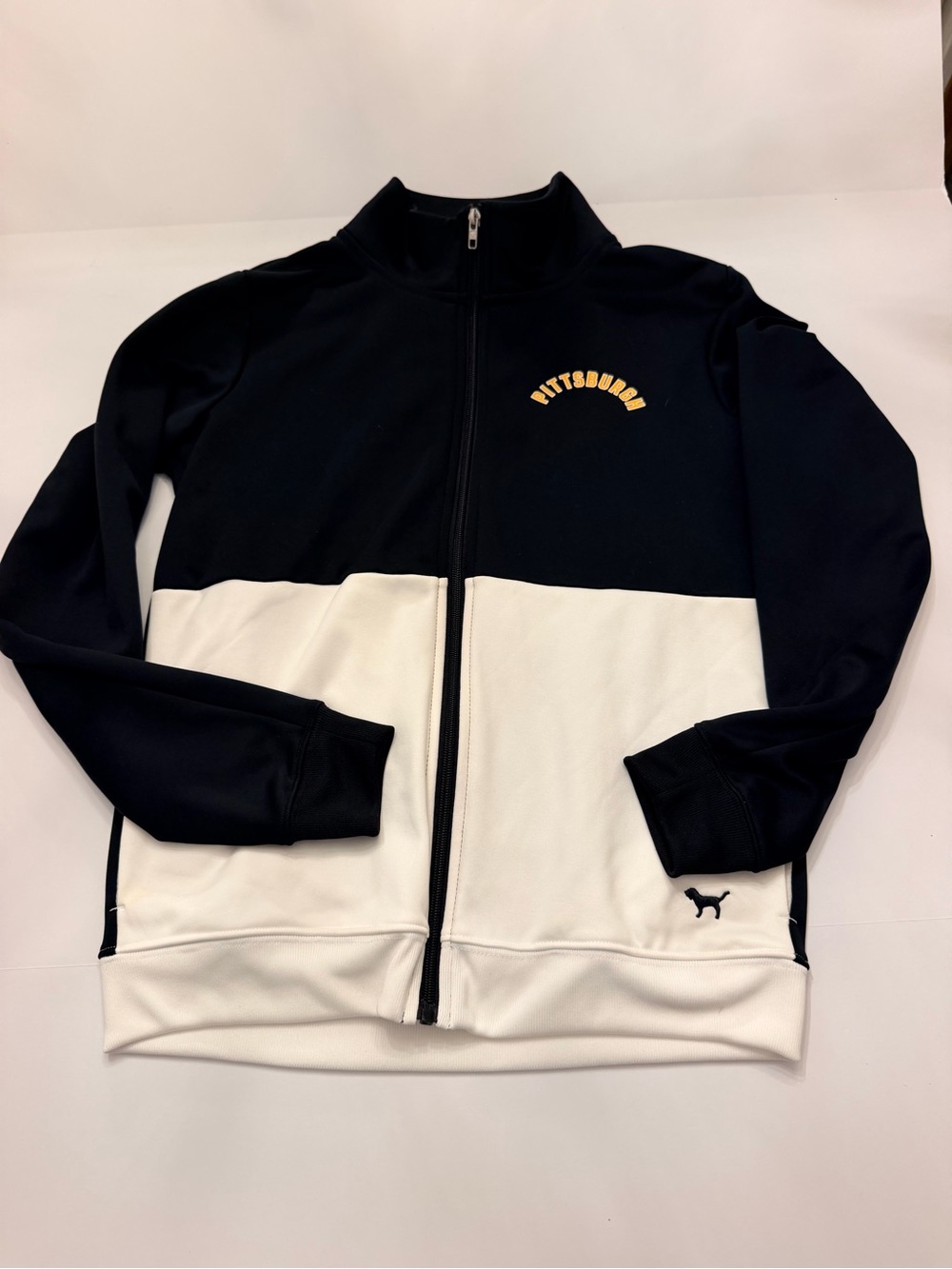 PINK Victoria's Secret Pittsburgh Colorblock Full-Zip Track Jacket